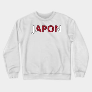 Drapeau Japon Crewneck Sweatshirt